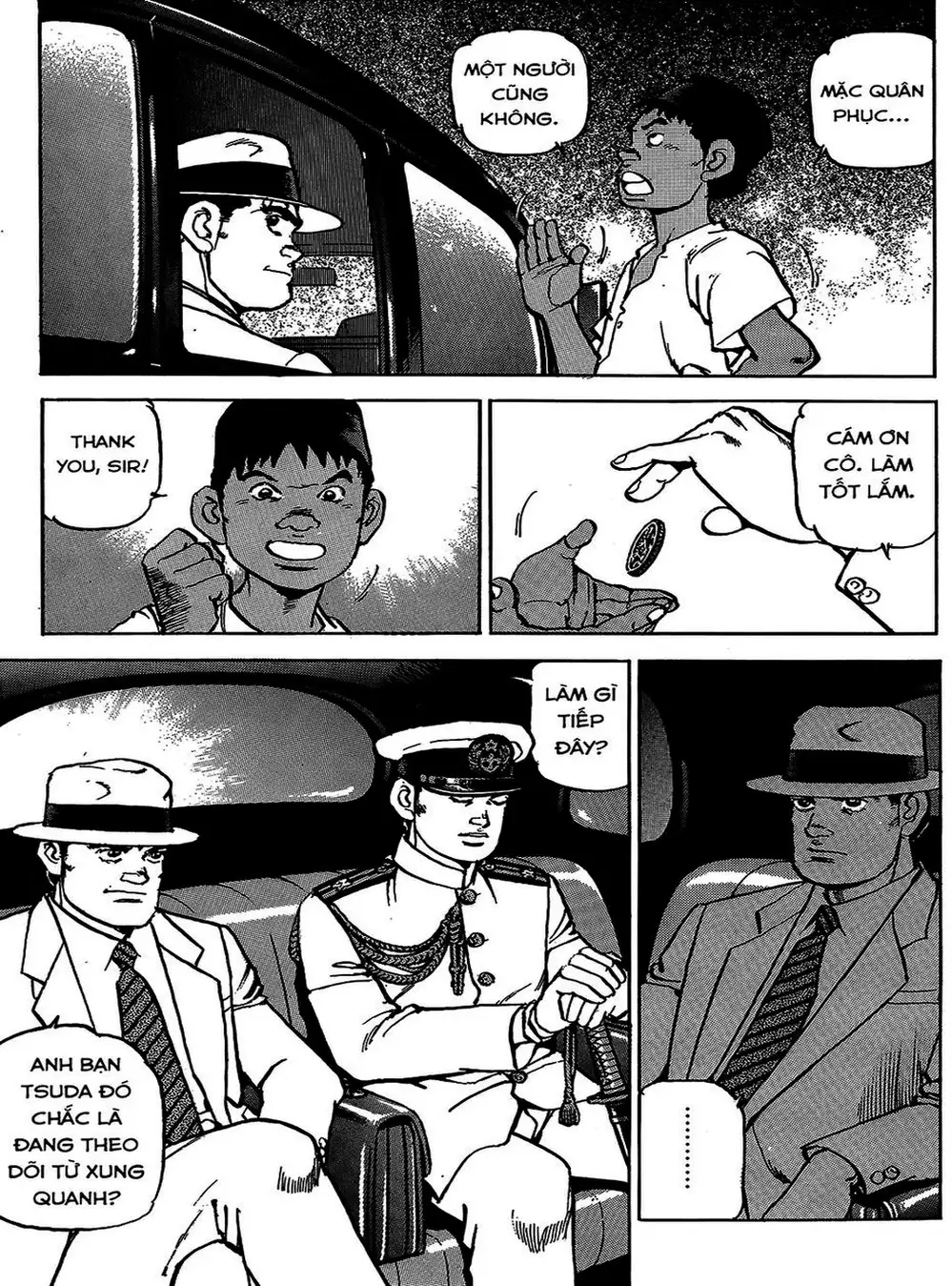 Truyện Tranh Con Diệc Đen - Zipang trang 4