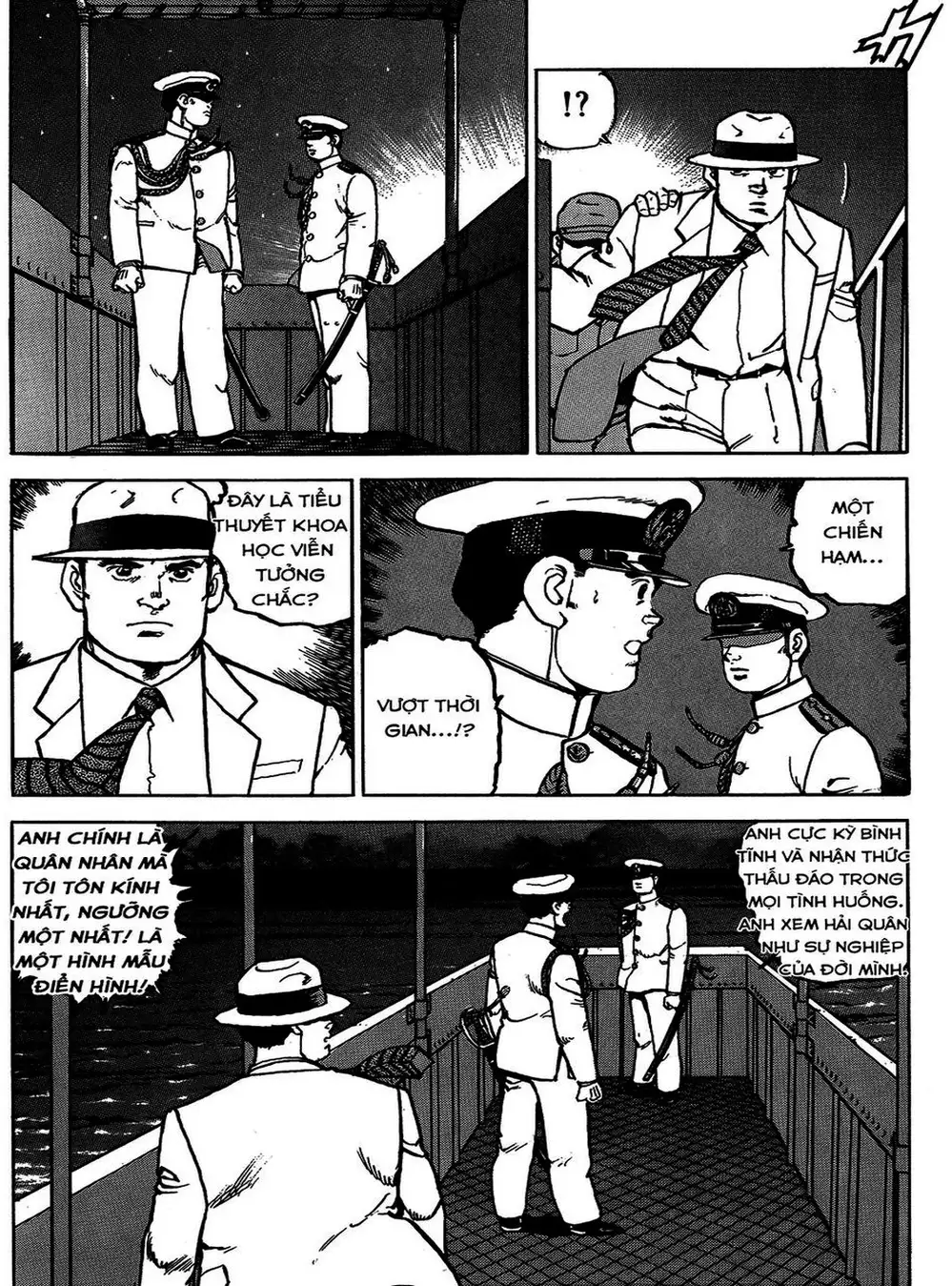 Truyện Tranh Con Diệc Đen - Zipang trang 4