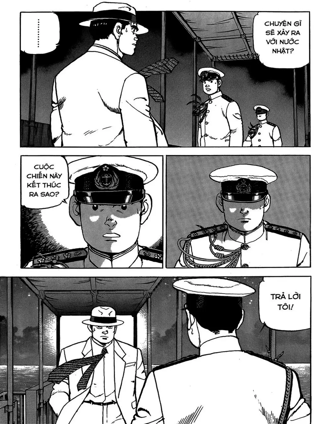 Truyện Tranh Con Diệc Đen - Zipang trang 4