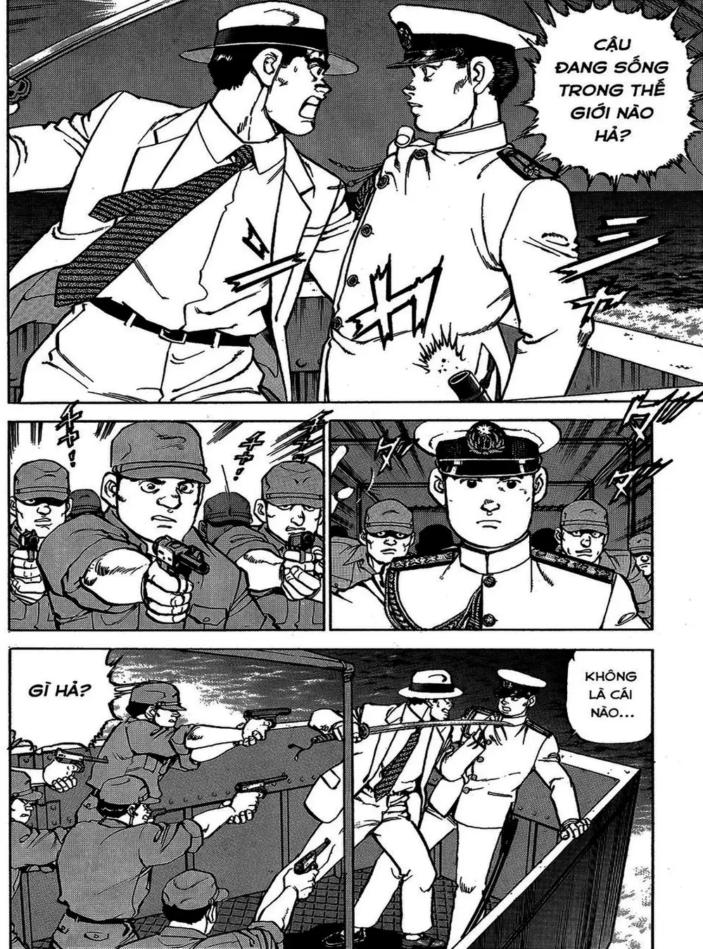 Truyện Tranh Con Diệc Đen - Zipang trang 4