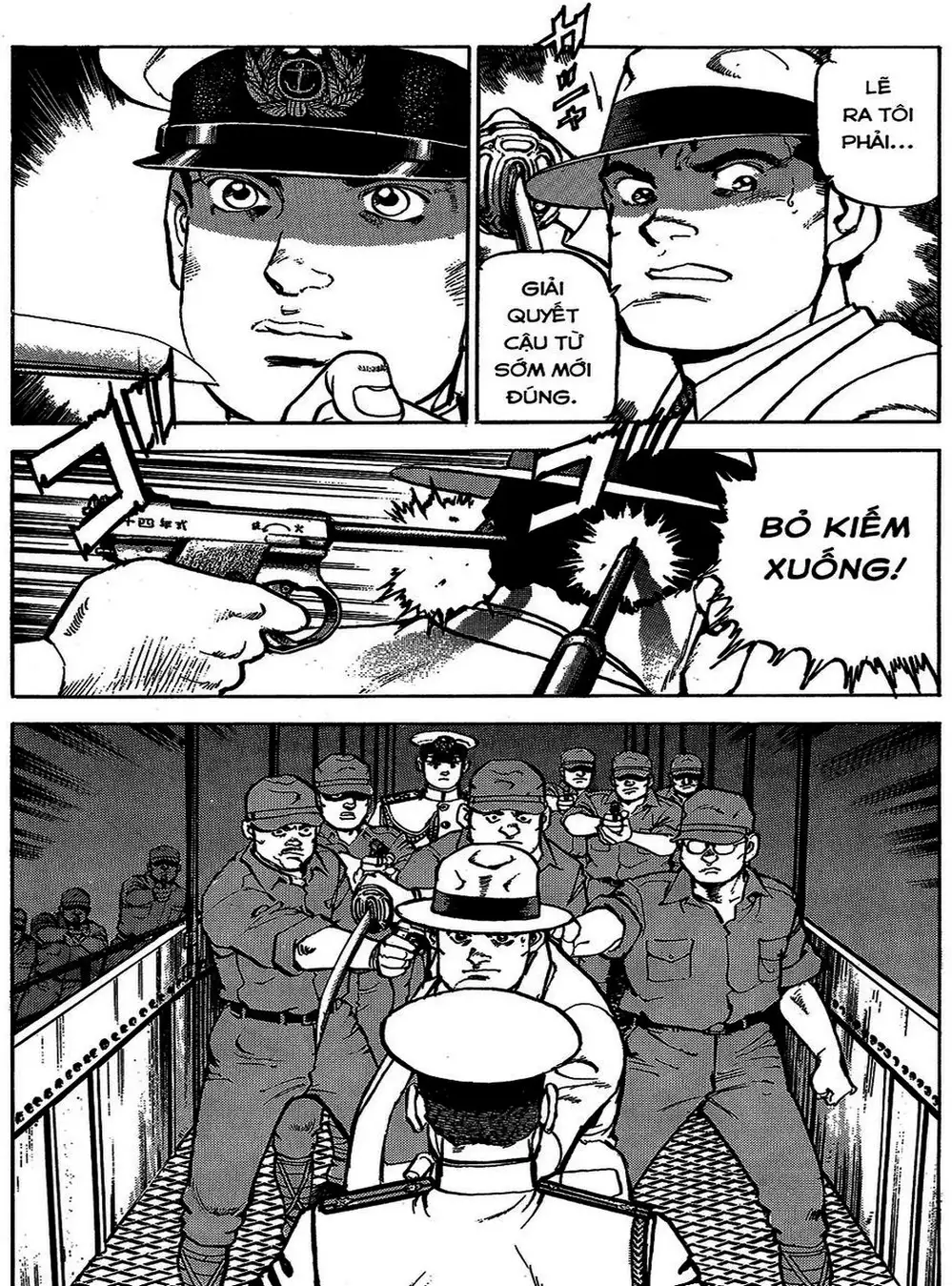 Truyện Tranh Con Diệc Đen - Zipang trang 4