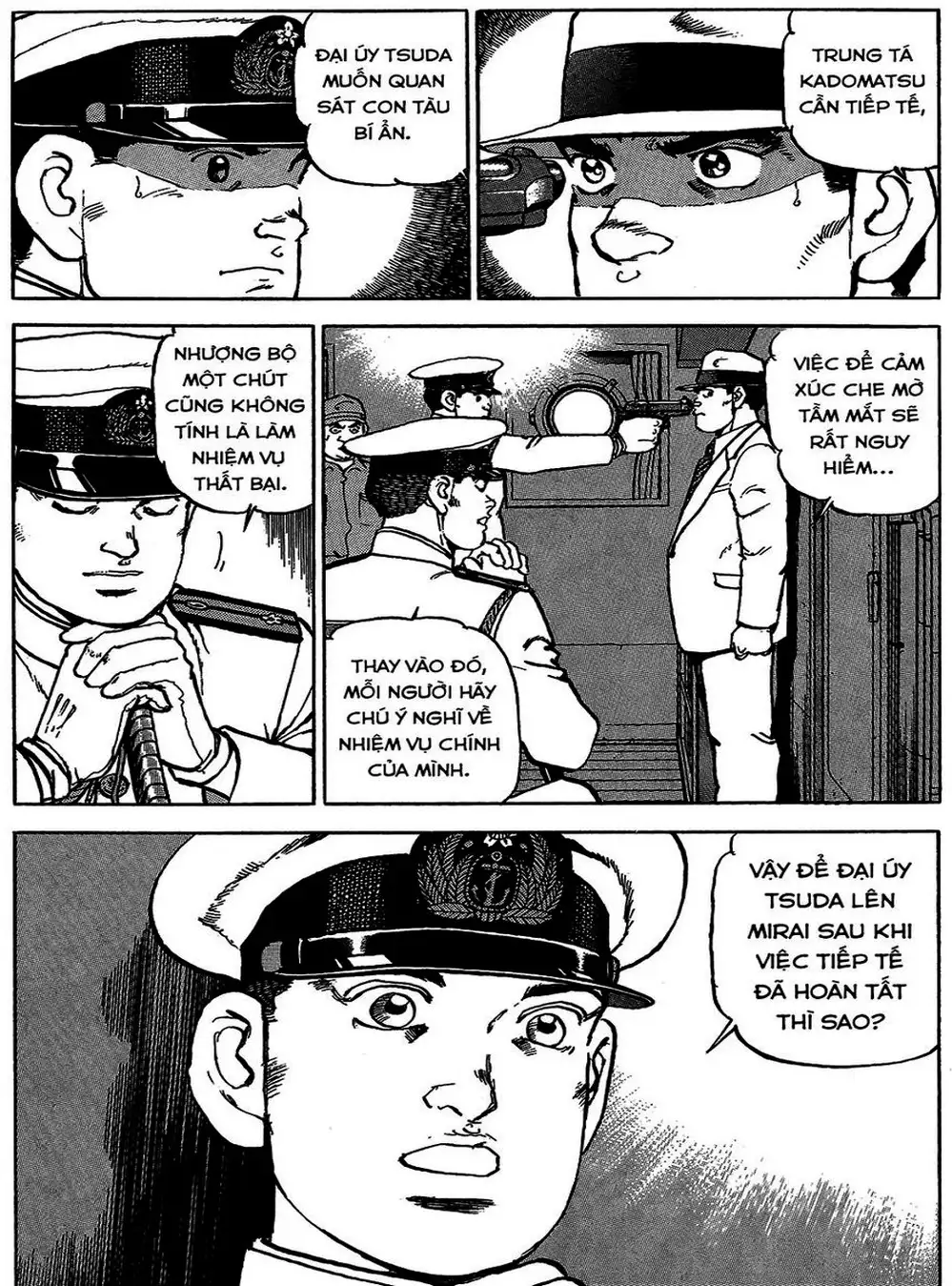 Truyện Tranh Con Diệc Đen - Zipang trang 4