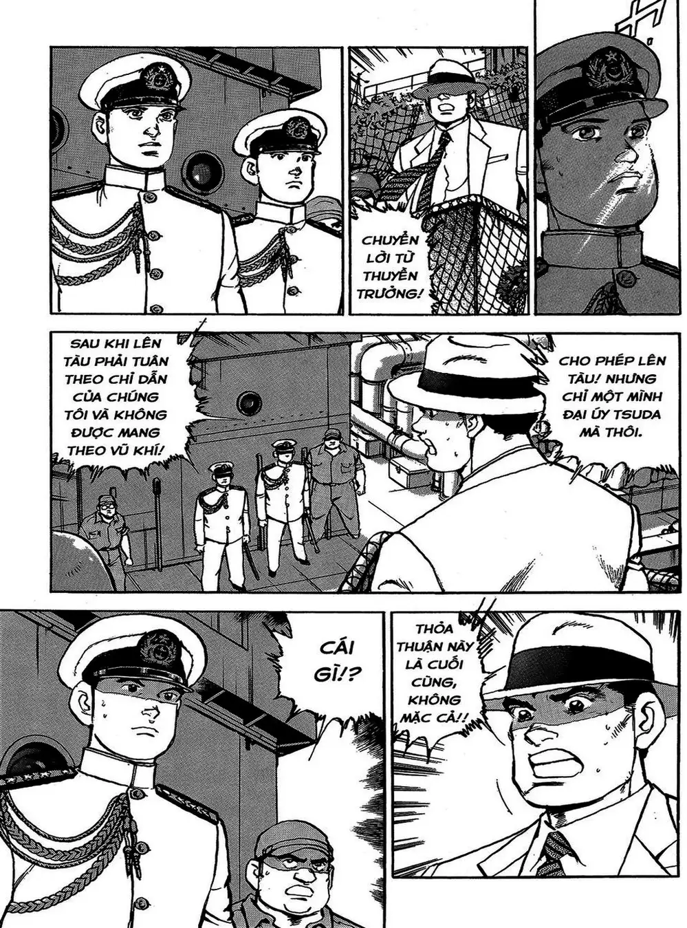 Truyện Tranh Con Diệc Đen - Zipang trang 4