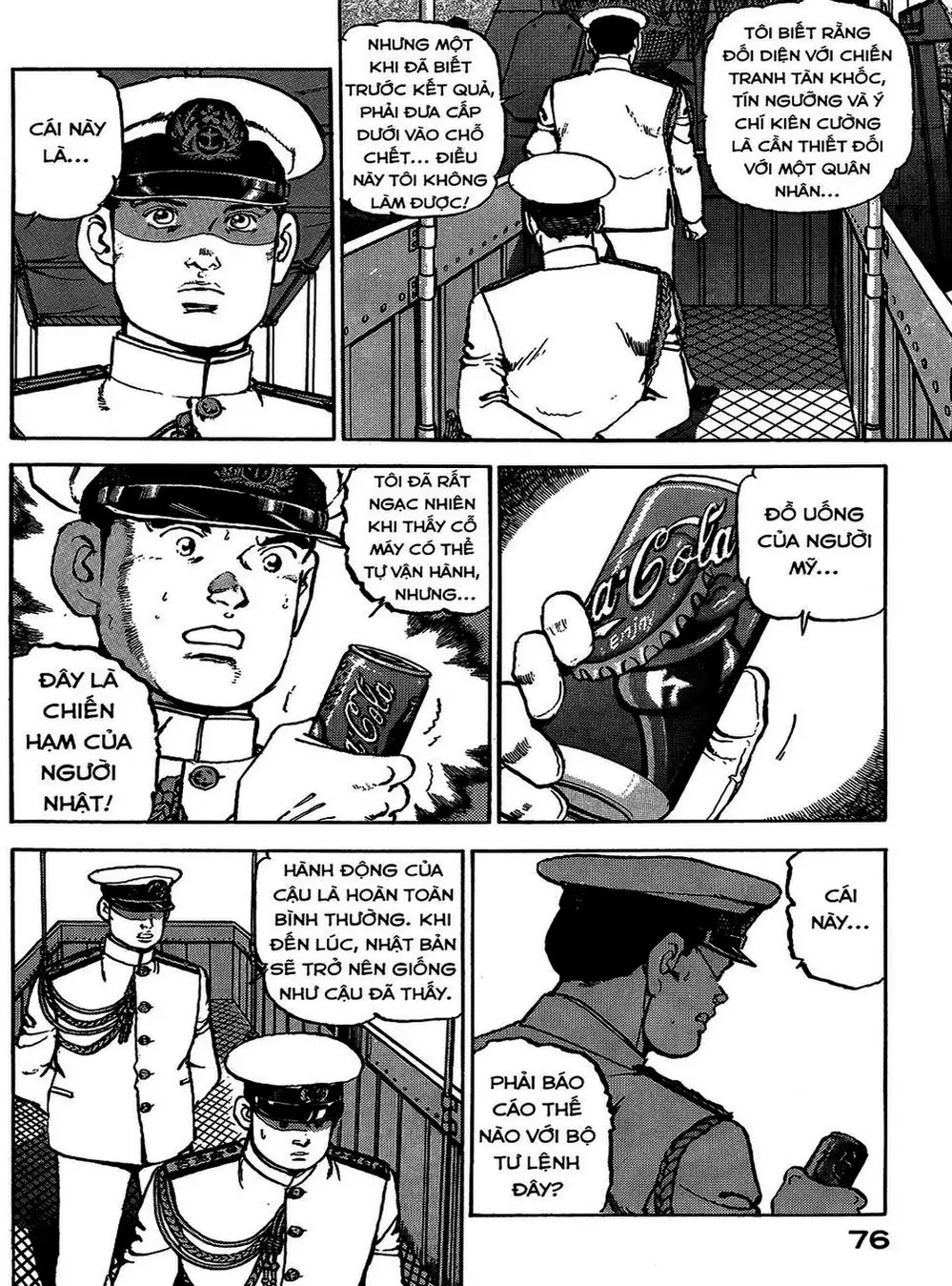 Truyện Tranh Con Diệc Đen - Zipang trang 4