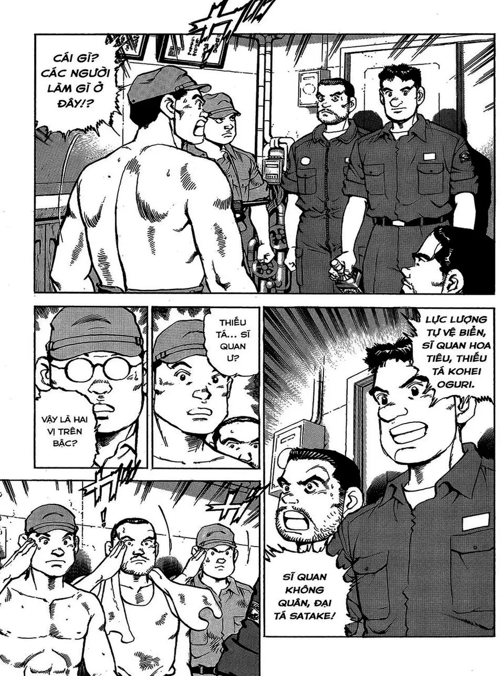 Truyện Tranh Con Diệc Đen - Zipang trang 4