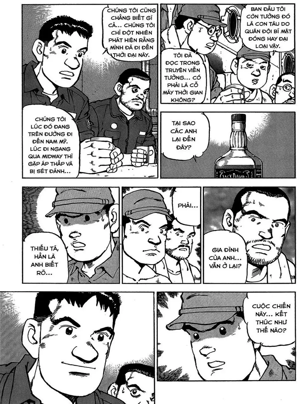 Truyện Tranh Con Diệc Đen - Zipang trang 4