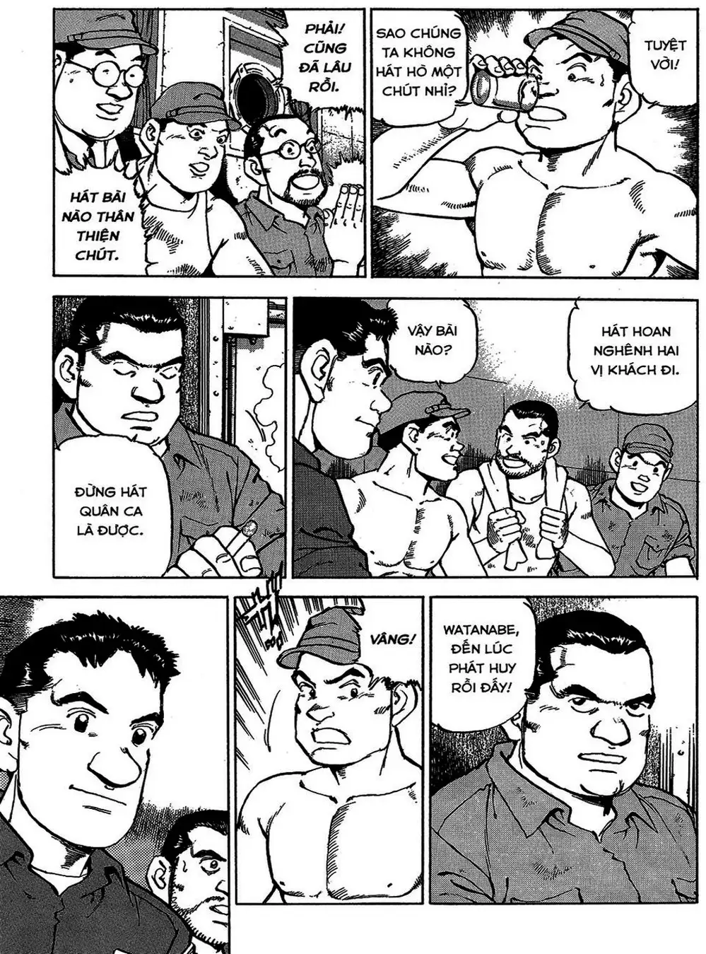 Truyện Tranh Con Diệc Đen - Zipang trang 4