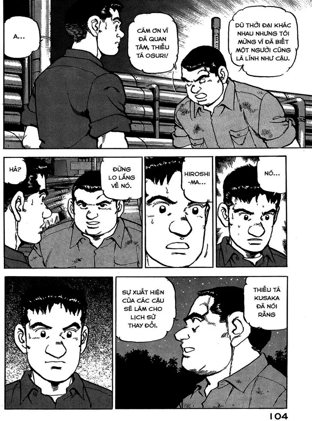 Truyện Tranh Con Diệc Đen - Zipang trang 4