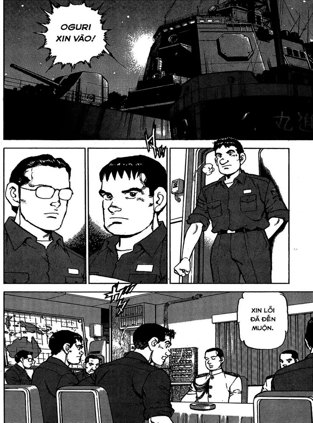 Truyện Tranh Con Diệc Đen - Zipang trang 4