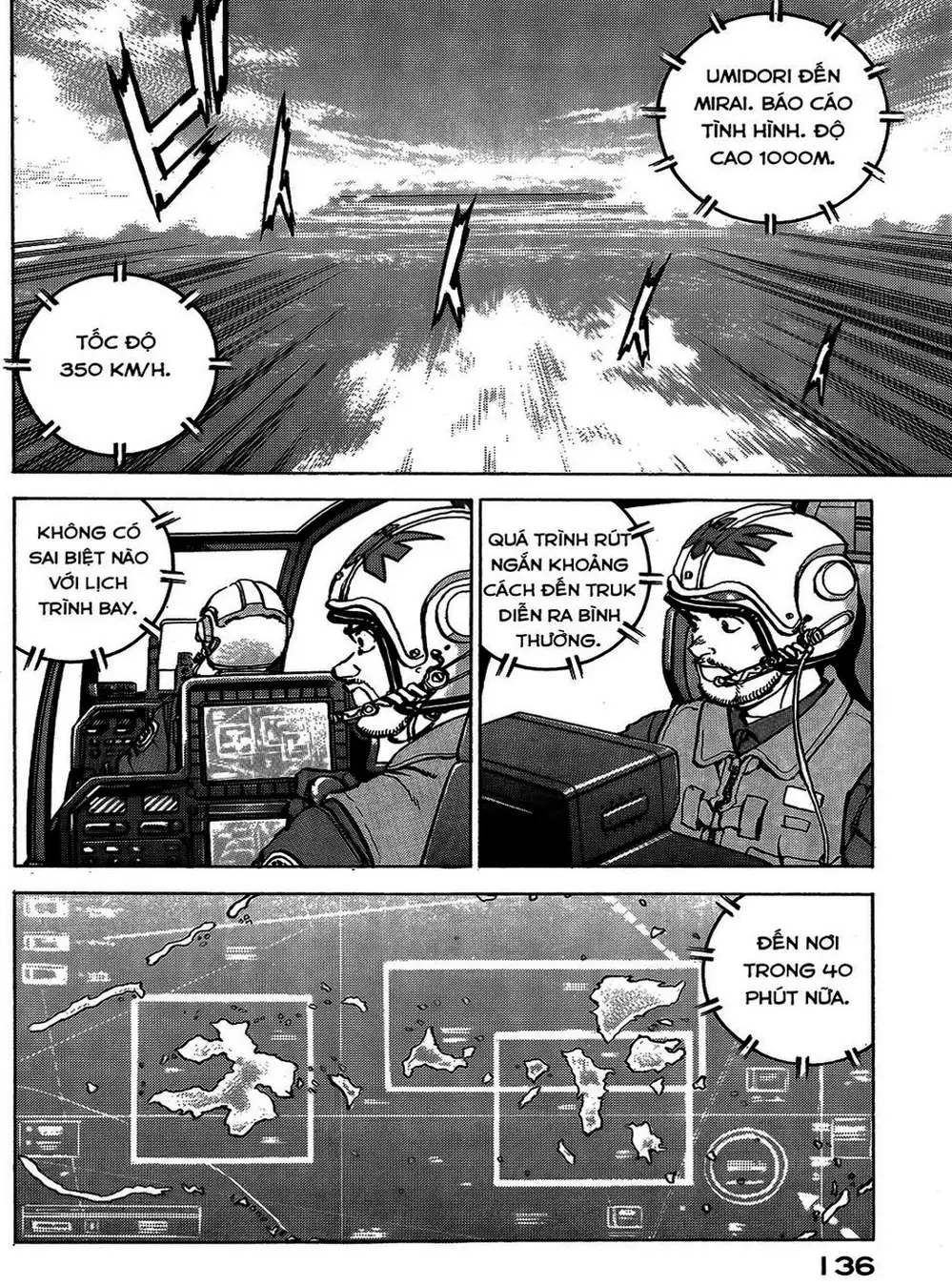 Truyện Tranh Con Diệc Đen - Zipang trang 4