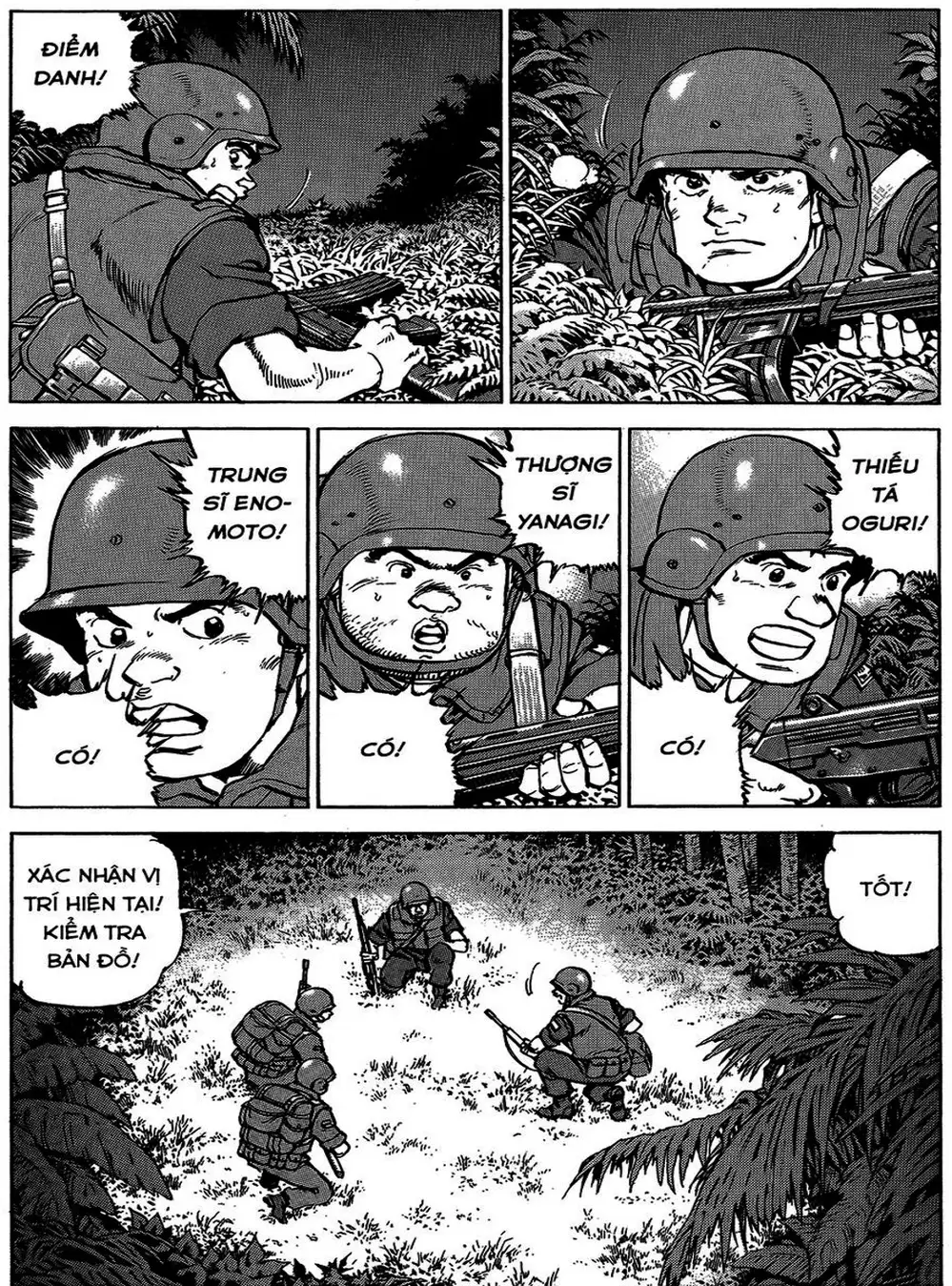 Truyện Tranh Con Diệc Đen - Zipang trang 4