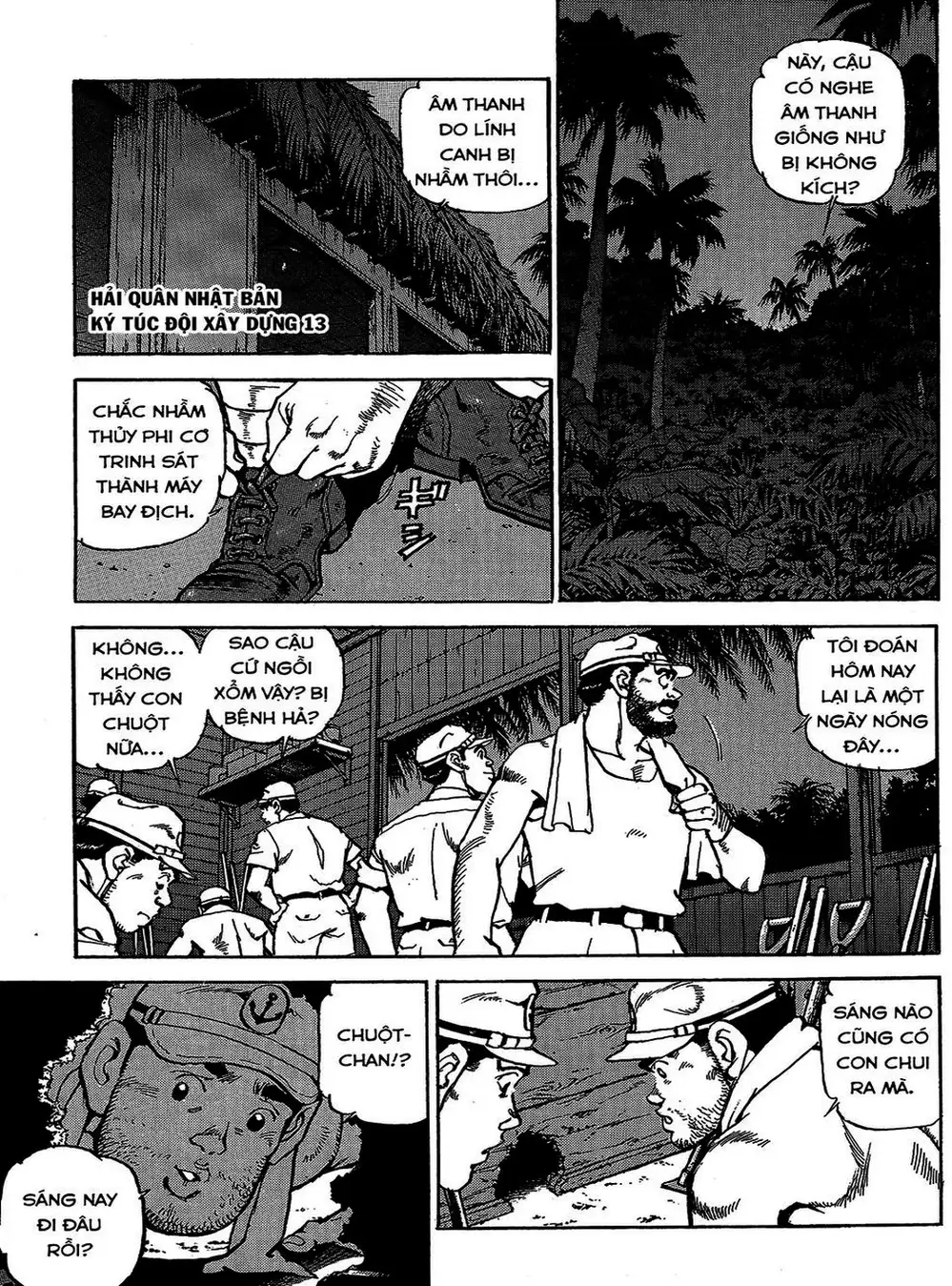 Truyện Tranh Con Diệc Đen - Zipang trang 4