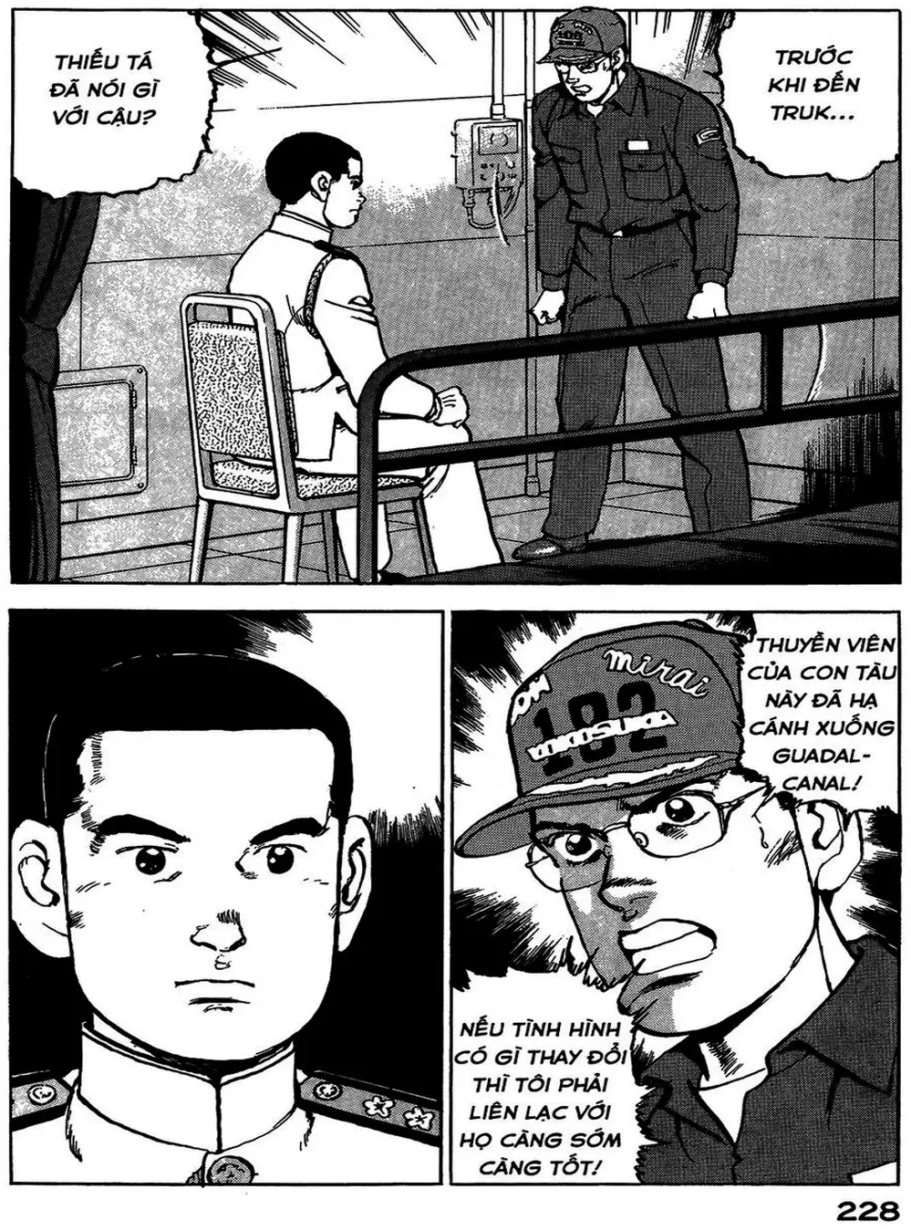 Truyện Tranh Con Diệc Đen - Zipang trang 4