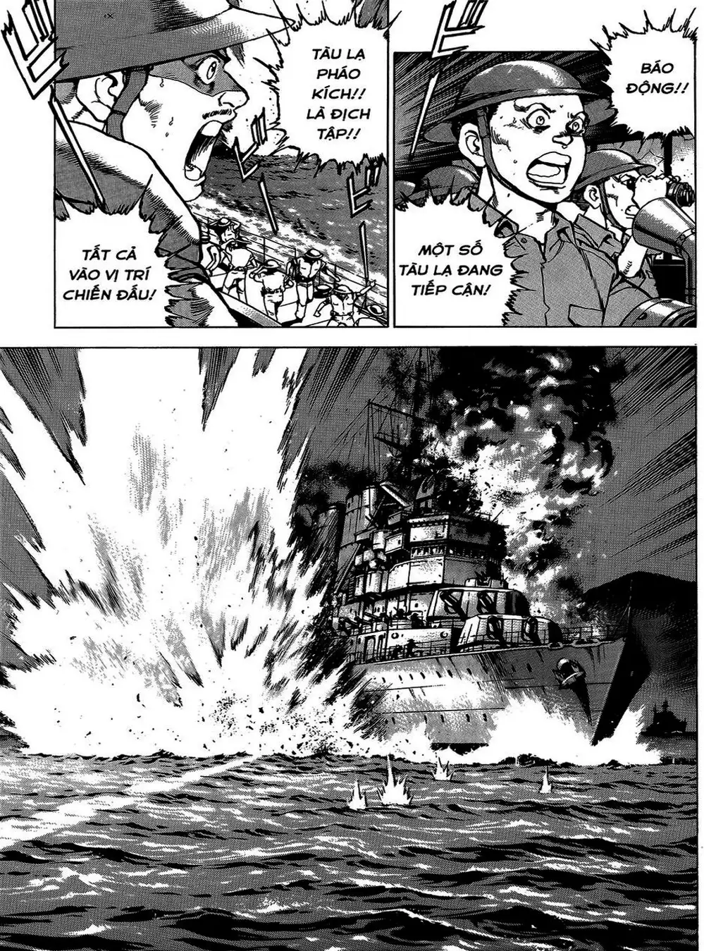 Truyện Tranh Con Diệc Đen - Zipang trang 4