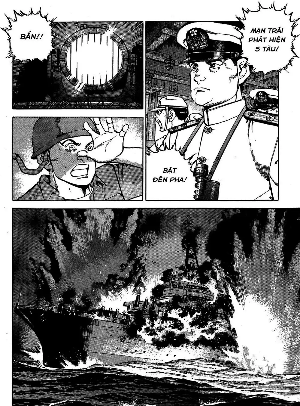 Truyện Tranh Con Diệc Đen - Zipang trang 4