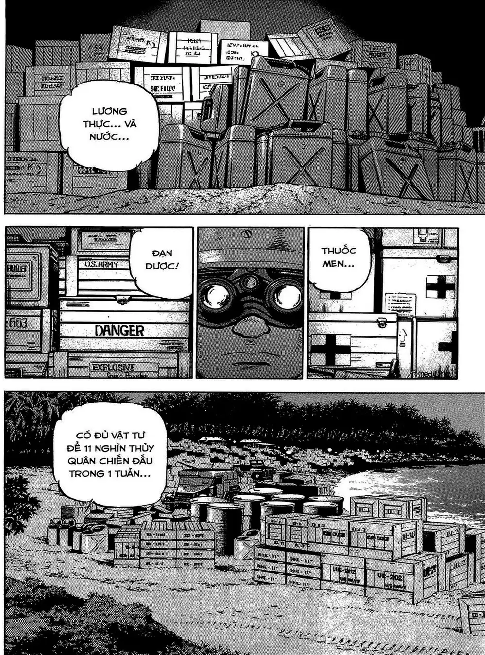 Truyện Tranh Con Diệc Đen - Zipang trang 4