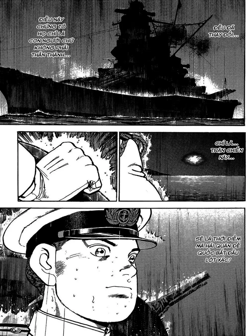 Truyện Tranh Con Diệc Đen - Zipang trang 4