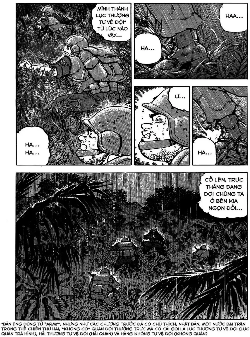 Truyện Tranh Con Diệc Đen - Zipang trang 4