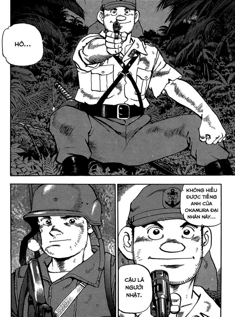 Truyện Tranh Con Diệc Đen - Zipang trang 4