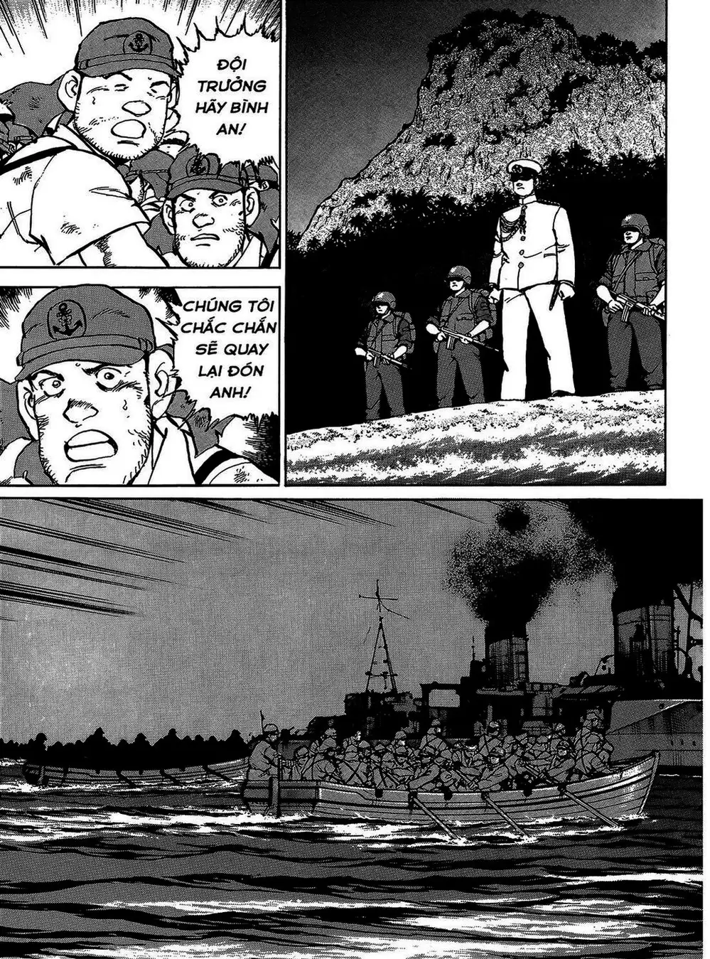 Truyện Tranh Con Diệc Đen - Zipang trang 4