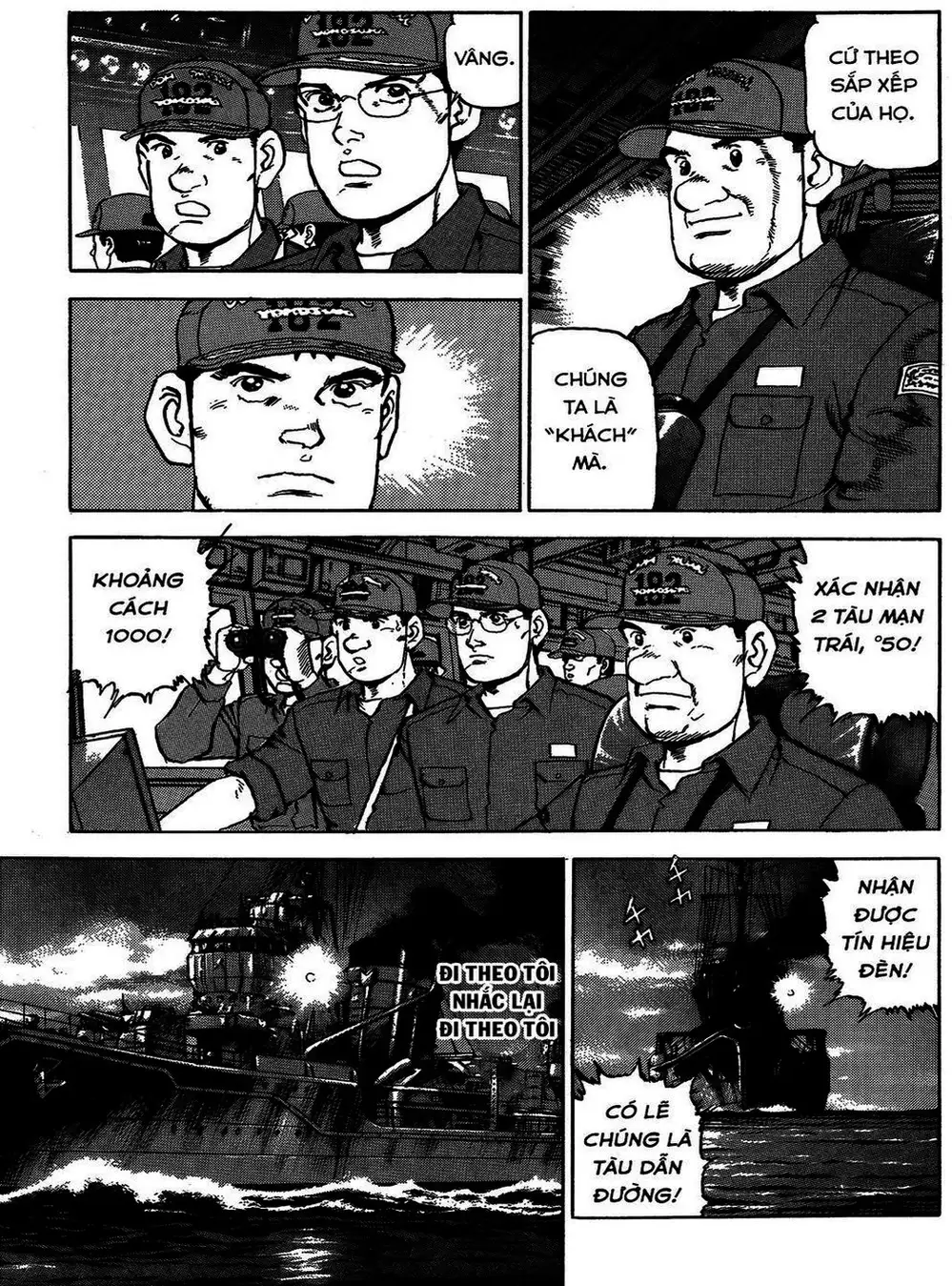 Truyện Tranh Con Diệc Đen - Zipang trang 4