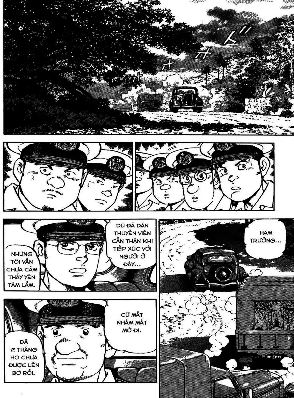 Truyện Tranh Con Diệc Đen - Zipang trang 4