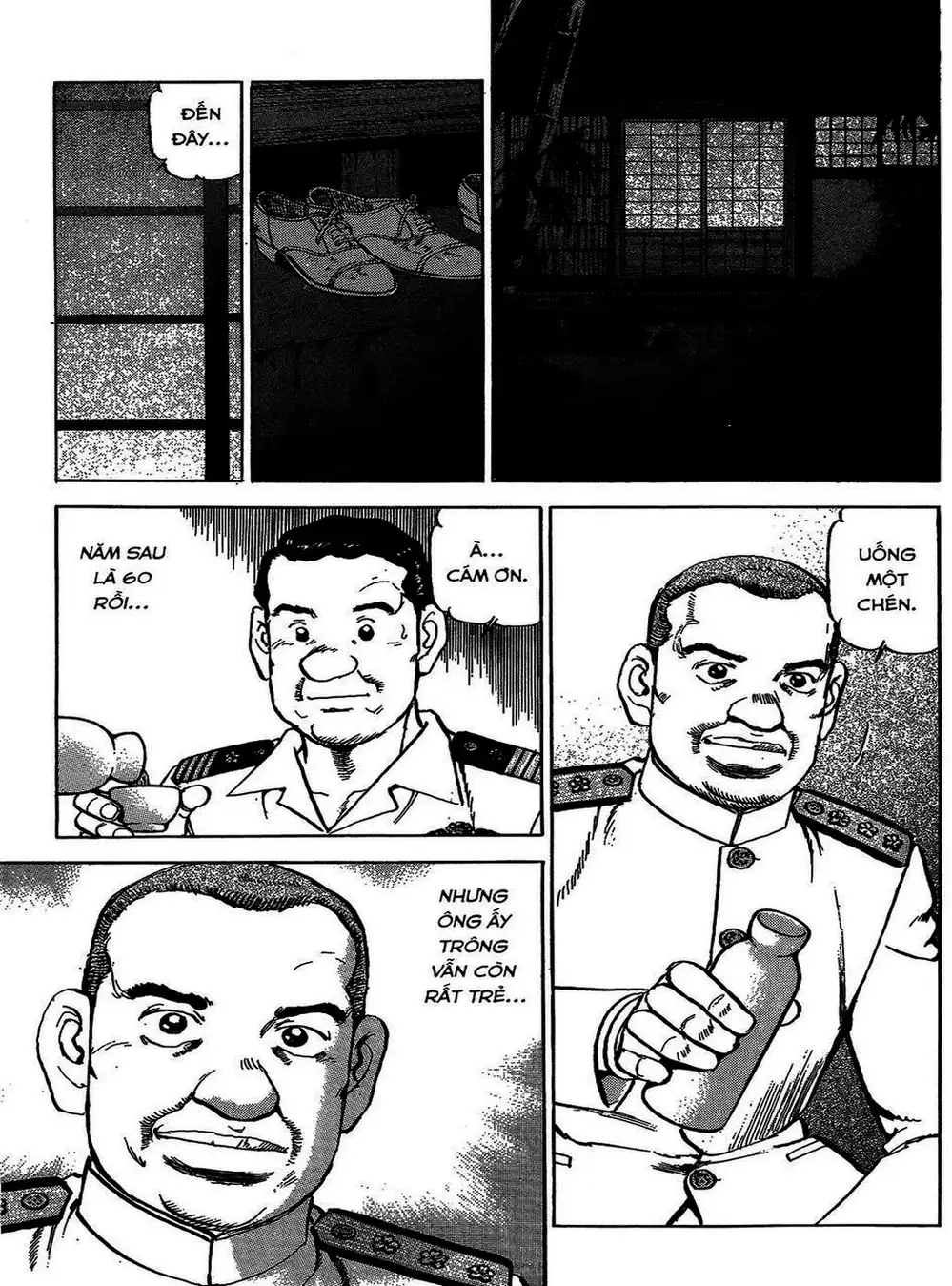 Truyện Tranh Con Diệc Đen - Zipang trang 4