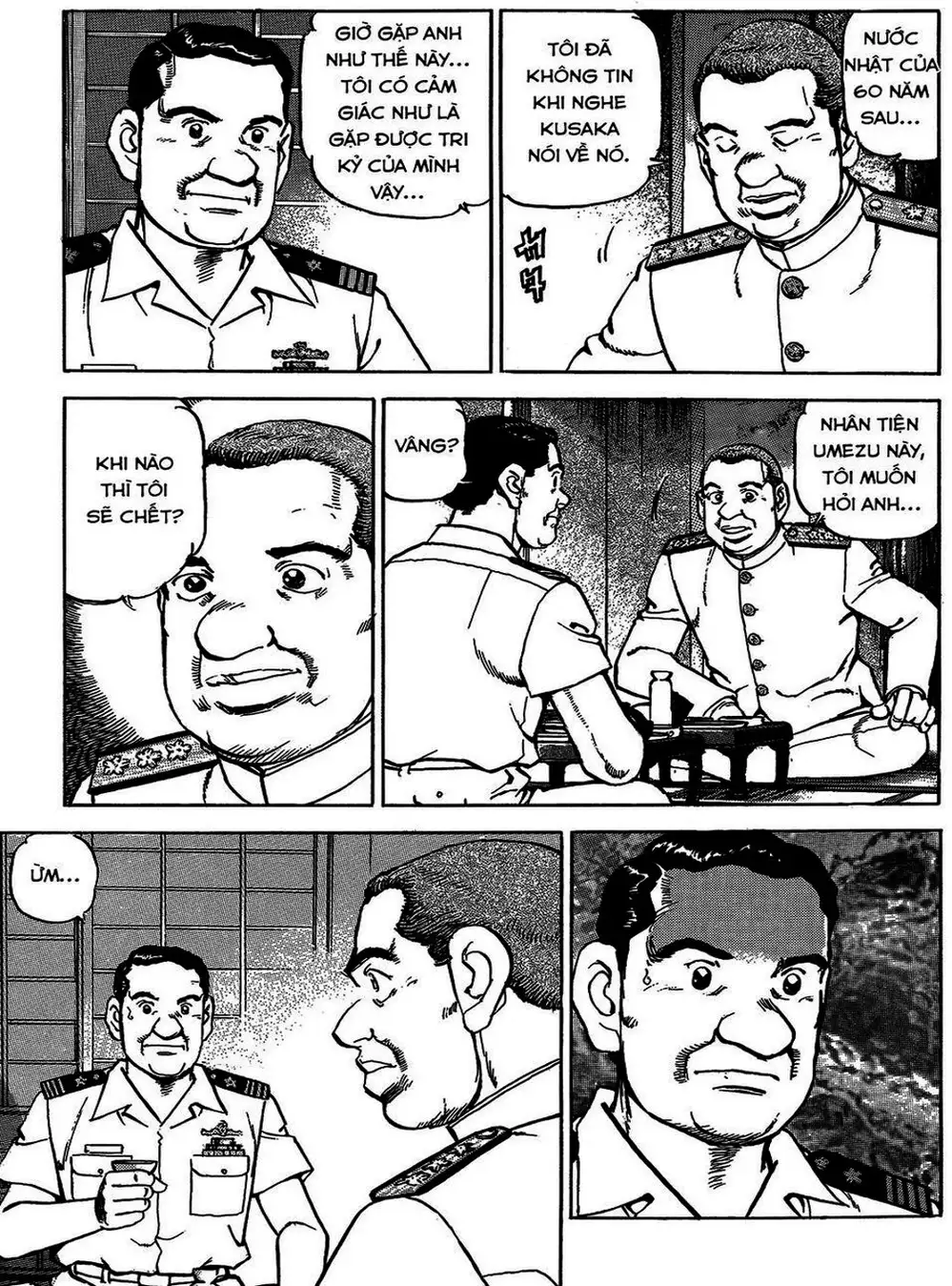 Truyện Tranh Con Diệc Đen - Zipang trang 4