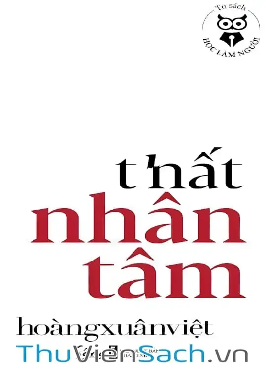 Ảnh bìa sách Thất Nhân Tâm