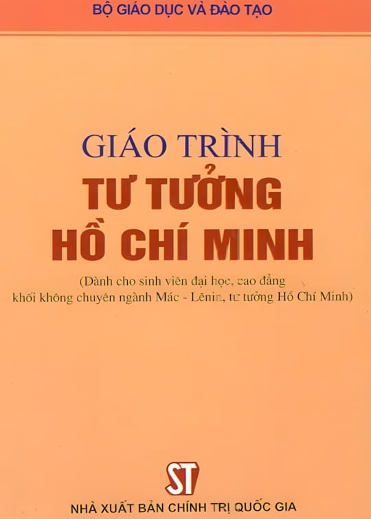 Ảnh bìa sách Giáo Trình Tư Tưởng Hồ Chí Minh