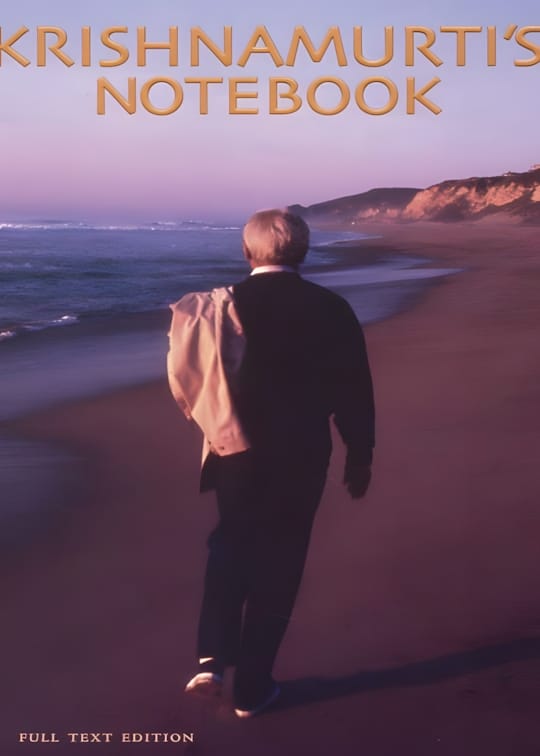 Ảnh bìa sách Sổ Tay Của Krishnamurti