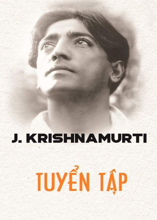 Ảnh bìa sách Tuyển Tập Krishnamurti