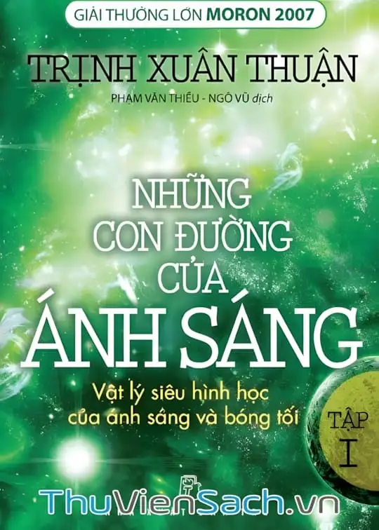 Ảnh bìa sách Những Con Đường Của Ánh Sáng - Tập 1