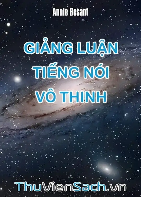 Ảnh bìa sách Giảng Luận Tiếng Nói Vô Thinh