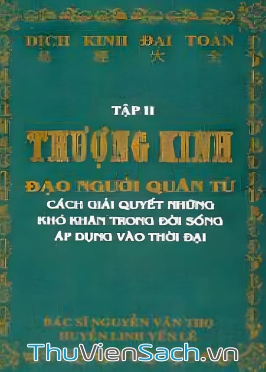 Ảnh bìa sách Dịch Kinh Đại Toàn - Tập 2 Thượng Kinh