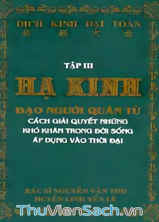 Ảnh bìa sách Dịch Kinh Đại Toàn - Tập 3 Hạ Kinh