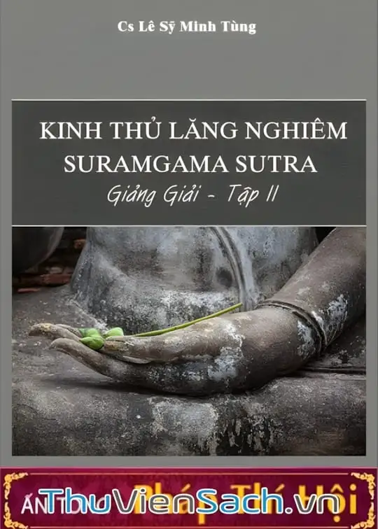Ảnh bìa sách Kinh Thủ Lăng Nghiêm Giảng Giải