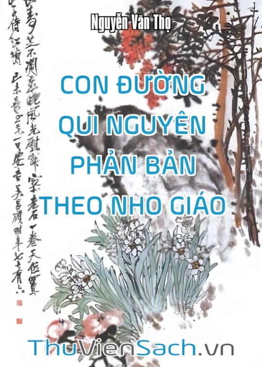 Ảnh bìa sách Con Đường Qui Nguyên Phản Bản Theo Nho Giáo