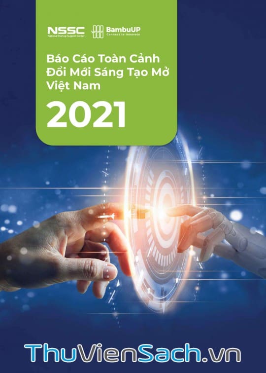 Ảnh bìa sách Báo Cáo Toàn Cảnh Đổi Mới Sáng Tạo Mở Việt Nam 2021