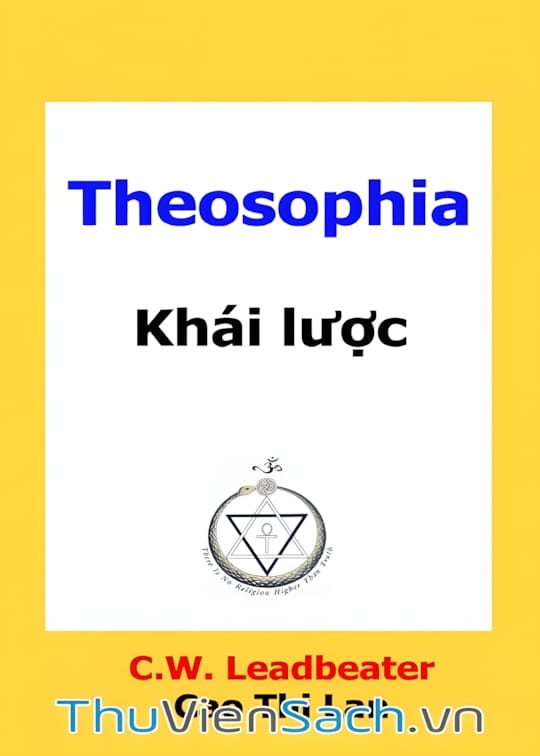 Ảnh bìa sách Thông Thiên Học Khái Lược