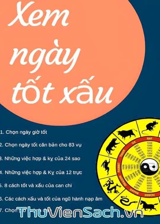 Ảnh bìa sách Xem Ngày Tốt Xấu