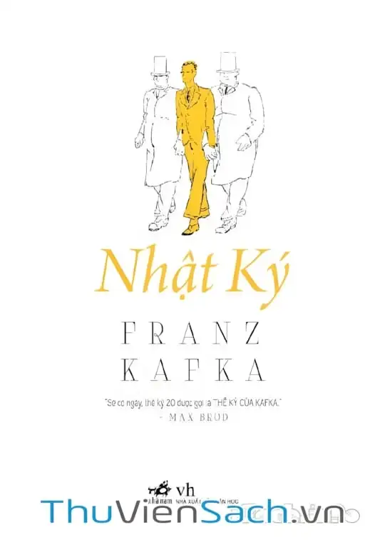 Ảnh bìa sách Nhật Ký Franz Kafka