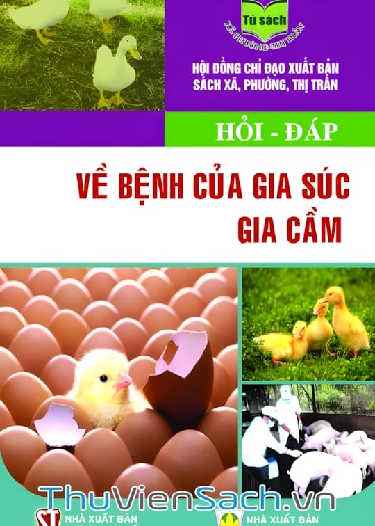 Ảnh bìa sách Hỏi - Đáp Về Bệnh Của Gia Súc, Gia Cầm