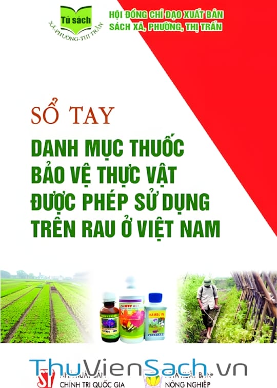 Ảnh bìa sách Sổ Tay Danh Mục Thuốc Bảo Vệ Thực Vật Được Phép Sử Dụng Trên Rau Ở Việt Nam
