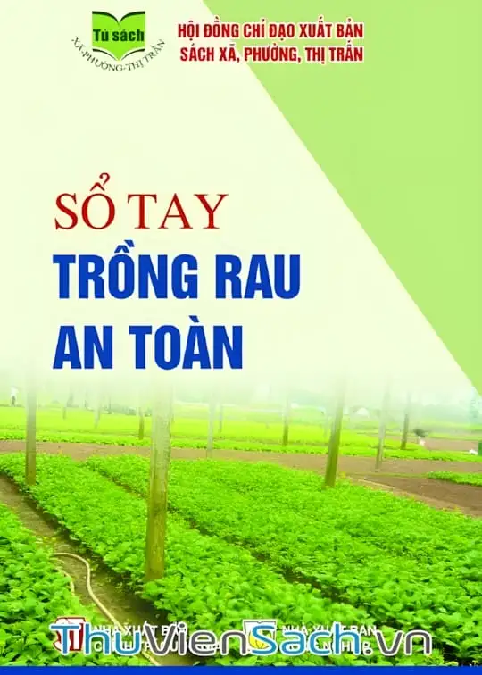 Ảnh bìa sách Sổ Tay Trồng Rau An Toàn