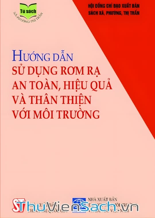 Ảnh bìa sách Hướng Dẫn Sử Dụng Rơm Rạ An Toàn, Hiệu Quả Và Thân Thiện Với Môi Trường