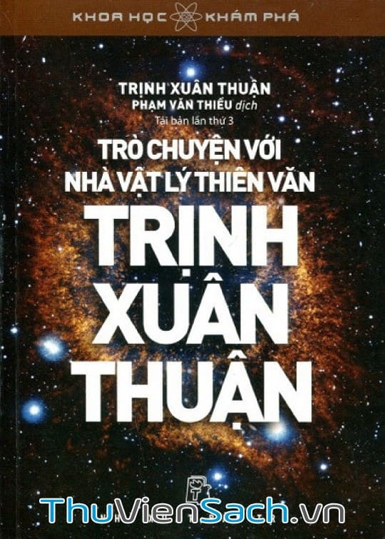 Ảnh bìa sách Trò Chuyện Với Nhà Vật Lý Thiên Văn Trịnh Xuân Thuận