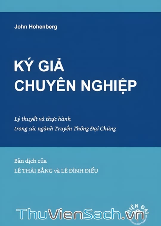 Ảnh bìa sách Ký Giả Chuyên Nghiệp