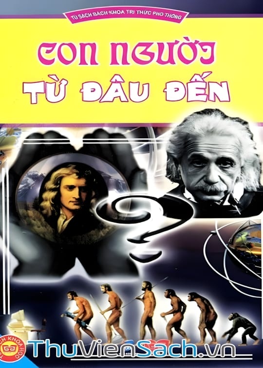 Ảnh bìa sách Con Người Từ Đâu Đến