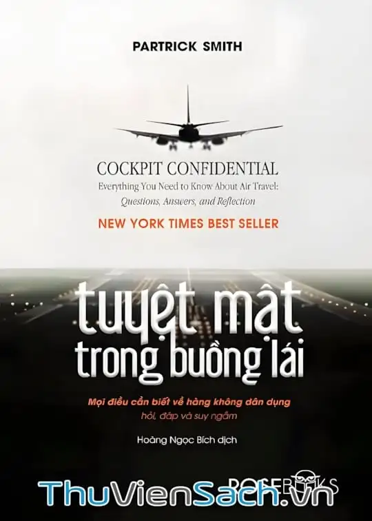 Ảnh bìa sách Tuyệt Mật Trong Buồng Lái